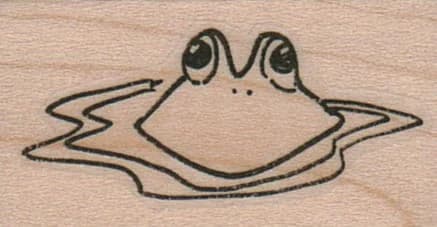 Frog Submerged In Water 1 X 1 1/2
