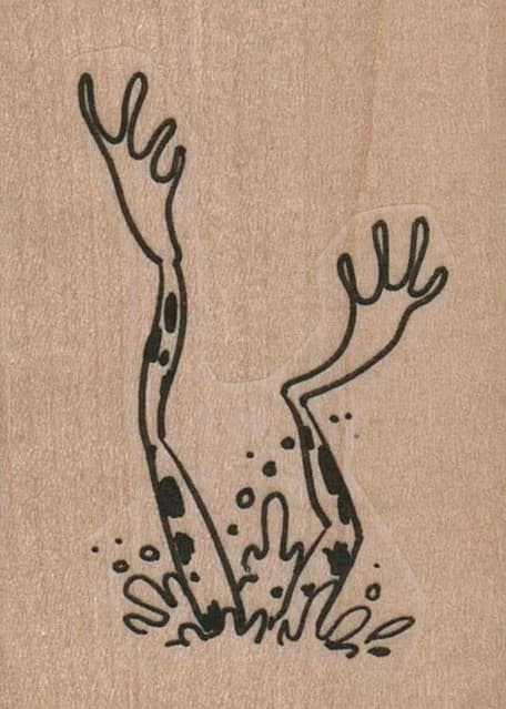 Frog Legs In Water 1 3/4 X 2 1/4