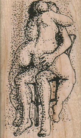 Nekkid Lovers 2 X 3 1/4