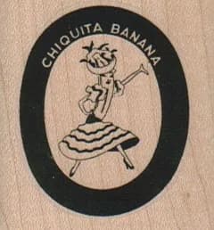 Banana Logo 1 3/4 X 1 3/4