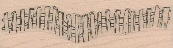 Crooked Fence 1 1/4 X 3 3/4