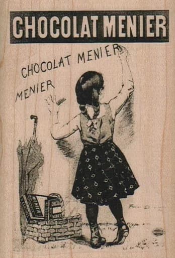 Chocolat Menier Atc/poster 2 1/2 X 3 1/3