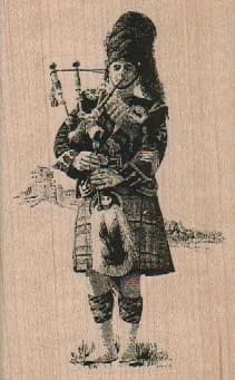 Bagpiper 2 1/4 X 3 1/2