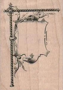 Fancy Sign 2 1/4 X 3