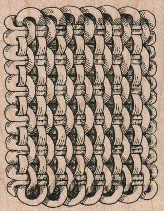 Tangle Stitched 3 1/2 X 4 1/4