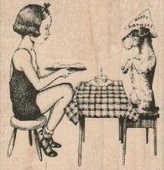 Tea Party 2 1/2 X 2 1/2