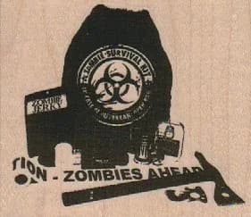 Zombie Apocalypse Kit 3 X 2 1/2