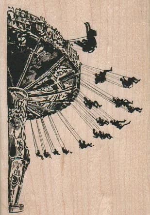 Spinning Swing Ride 3 1/4 X 4 1/2