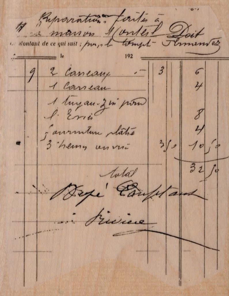 Waybill/invoice Background 4 1/4 X 5 1/4