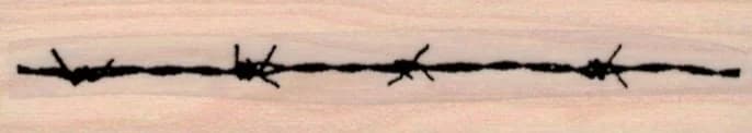 Barbed Wire 3/4 X 3 1/2