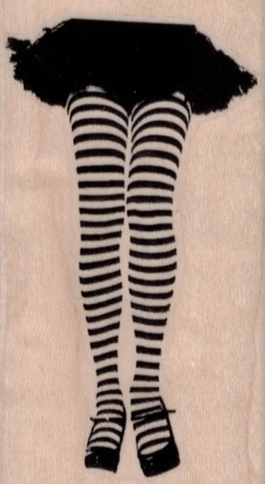 Striped Leggings 2 X 3 1/2
