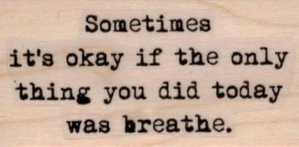 Sometimes It's Okay 1 1/4 X 2 1/4