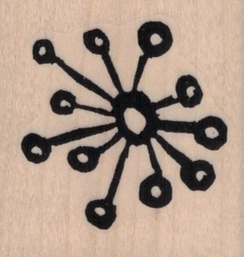 Tina Walker Scribble Circle Web 1 3/4 X 1 3/4