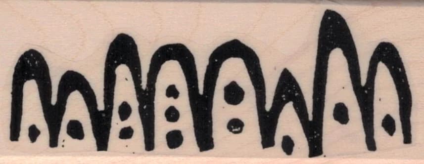 Tina Walker Scribble Mountains 1 1/4 X 3