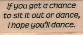 If You Get A Chance To 1 X 2