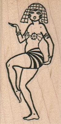 Egyptian Dancer 1 1/2 X 2 3/4