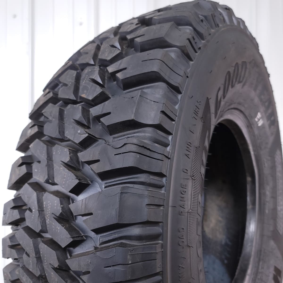 New 37x12.50R16.5 Goodyear Enforcer MT HMMWV Tires in E/10-Ply